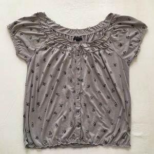 AMERICAN EAGLE FLORAL TOP
